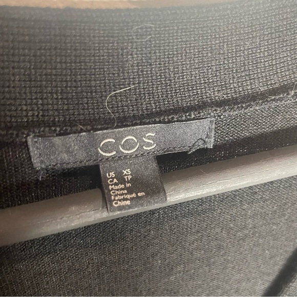 COS Black and White Cardigan Sweater - Picture 4 of 6